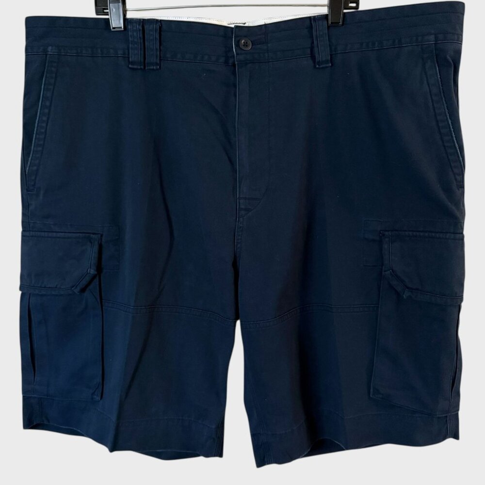 Ralph Lauren Gellar Classic-Fit Cargo Short Navy Blue Men's Size 44B 100% Cotton